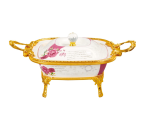 Wadah Saji Persegi Klasik motif Eternity MC35